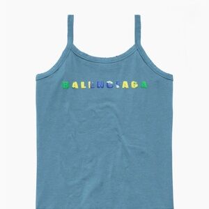 Balenciaga Blue Grey with Multicolor Brazil Logo